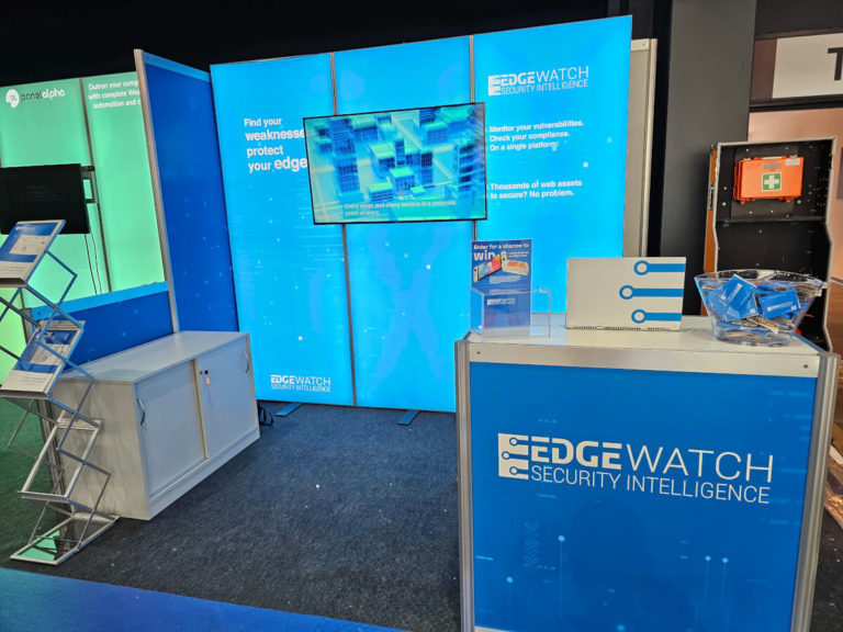 Edgewatch booth at CloudFest